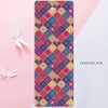 Travel Yoga Mat,  2mm, Lightweight, Suede, TPE, Non-slippery, 2 width available