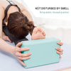 Dreamy Stretching Kit : 2 EVA Yoga Blocks + 1 Cotton Yoga Strap (Block Hardness: Medium)