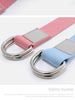 Cotton Yoga Strap (4 colors, 3 length options, adjustable)