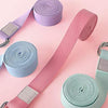 Dreamy Stretching Kit : 2 EVA Yoga Blocks + 1 Cotton Yoga Strap (Block Hardness: Medium)