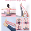 Dreamy Stretching Kit : 2 EVA Yoga Blocks + 1 Cotton Yoga Strap (Block Hardness: Medium)